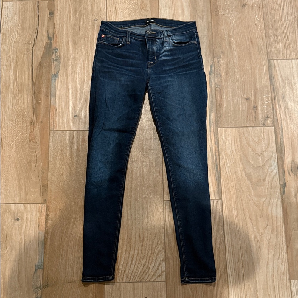 Hudson Jeans Deep Indigo Skinny Jeans